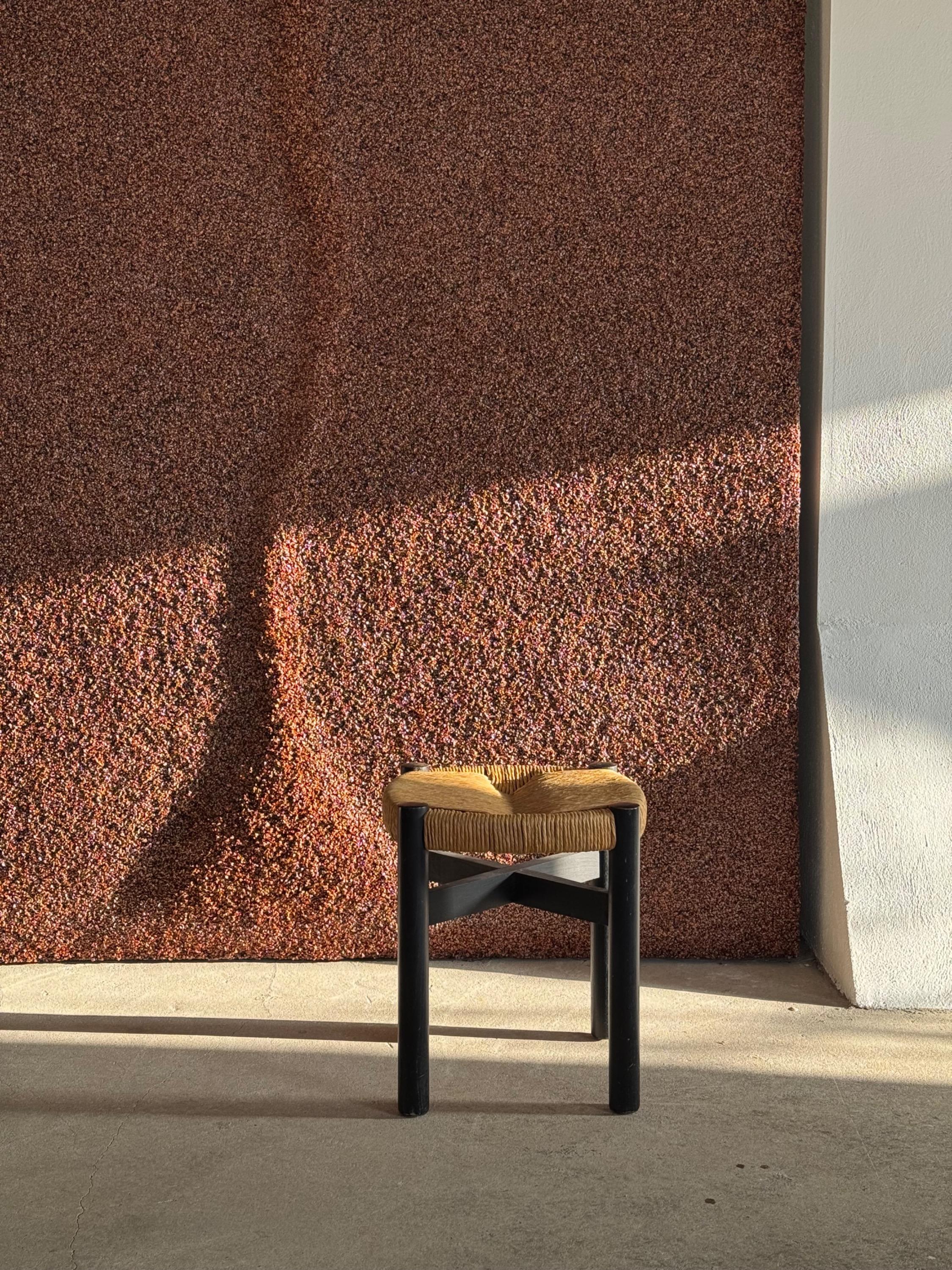 - Charlotte Perriand Meribel Stool  for Steph Simon Circa 1950’s  - Wall Art @mila.halizova 