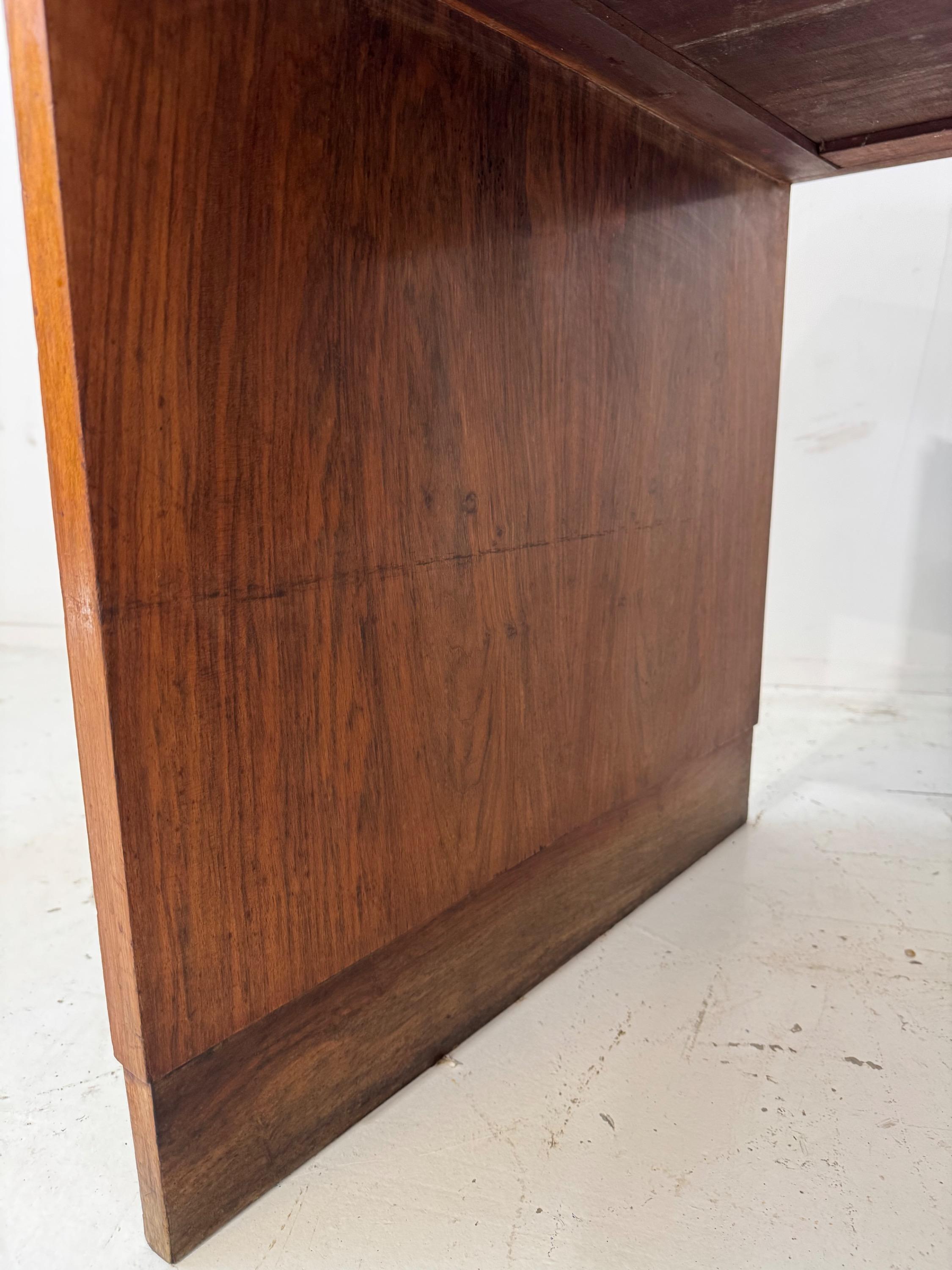 - 1930’s French Desk in Walnut & Bones Handles. - 2025 Wall Art : @mila.halizova 
