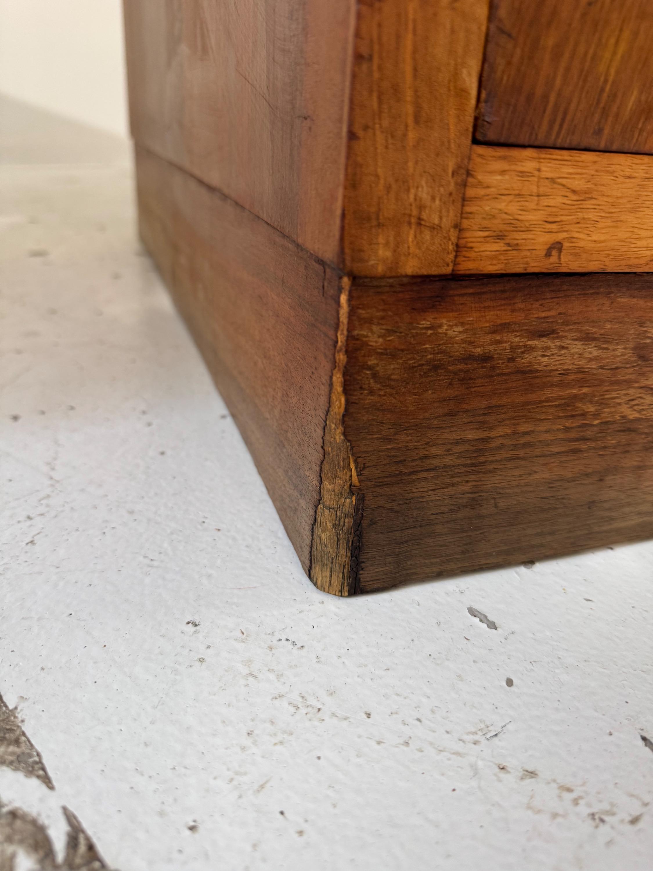 - 1930’s French Desk in Walnut & Bones Handles. - 2025 Wall Art : @mila.halizova 