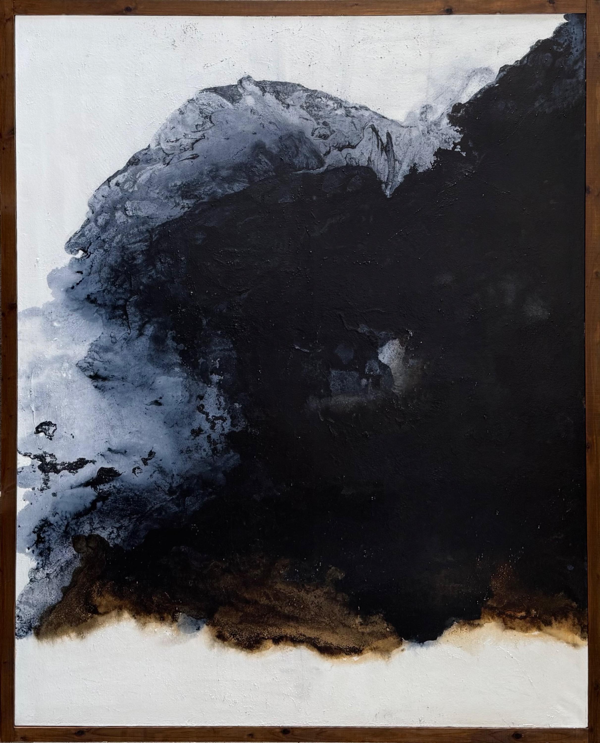 Abstract Painting  « We don’t know anything… » Number 13   Personal work 2025   Dim = 169 x 137 cm