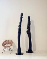 Big 1950’s Wooden Sculptures  