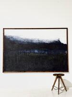 Big Abstract Painting  « we Don’t Know Anything… » Number 17 Personal Work 2025 Dim = 202 x 138 cm