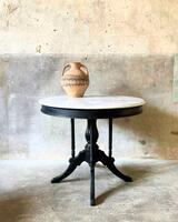 Circa 1880’s, From A French « Bistro », Very Chic Napoleon III Gueridon Table