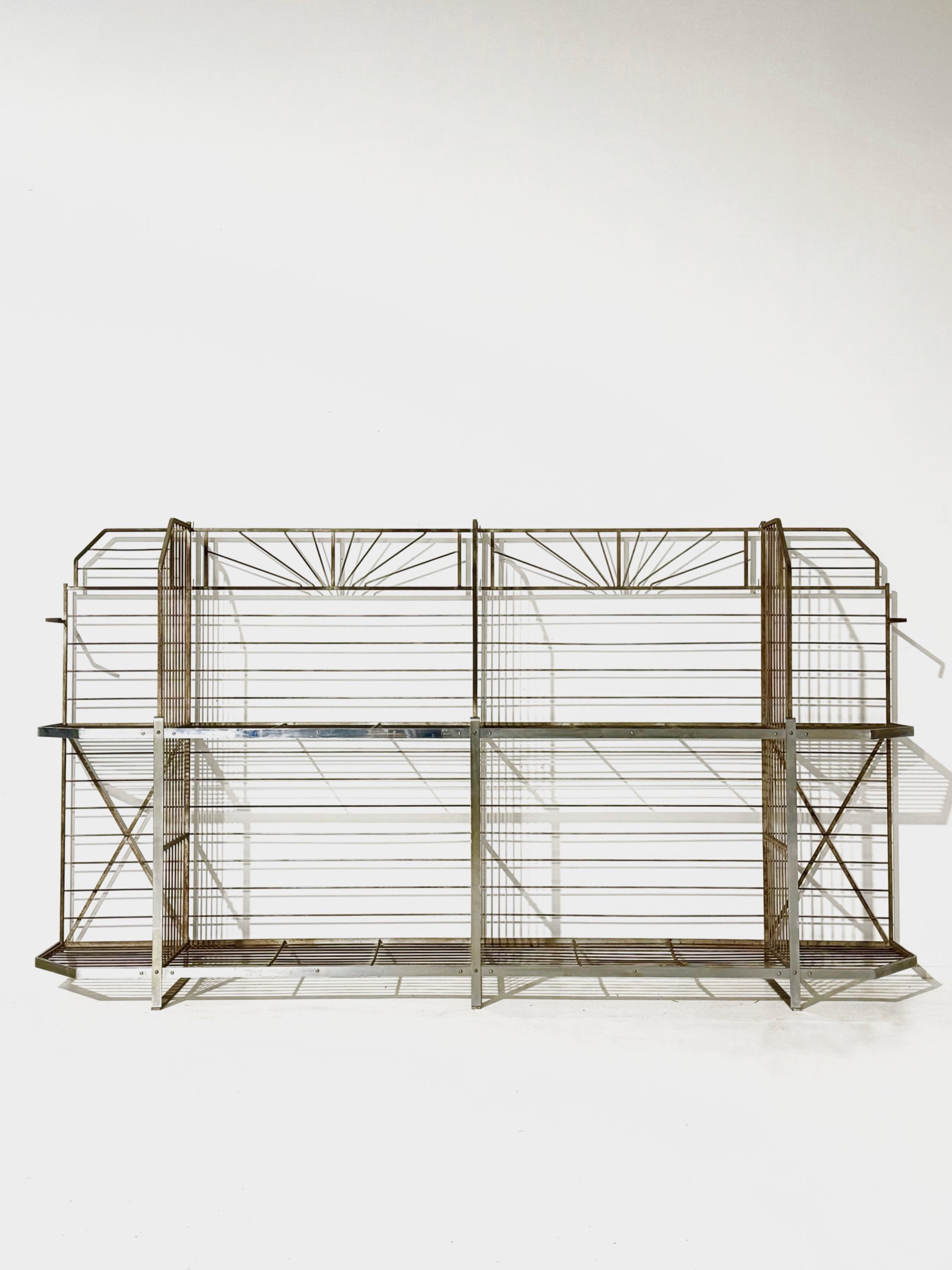 Impressive French Art Deco Bakery Shelve 