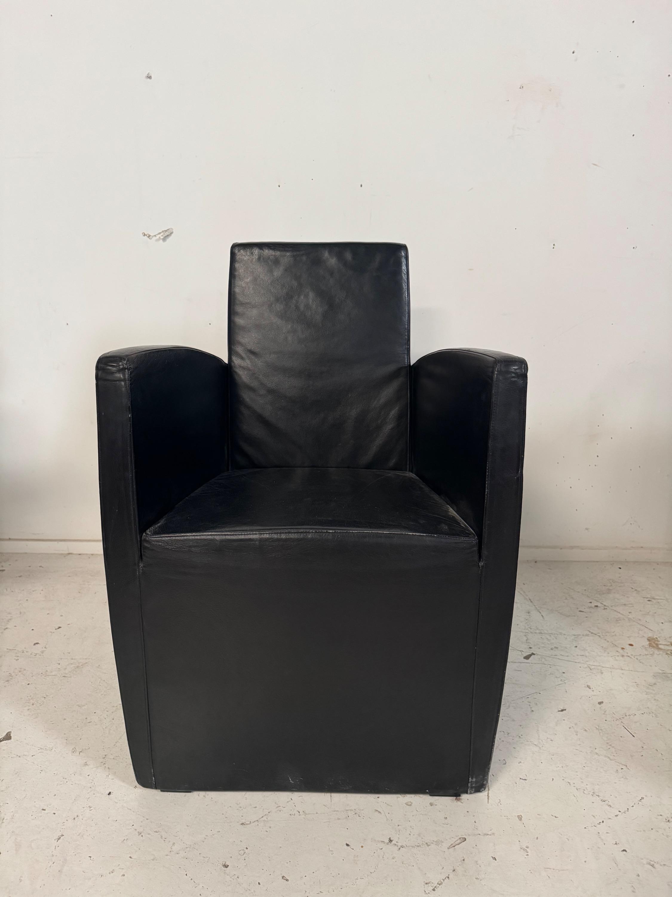 J. Lang armchair, designed in 1987 by Philippe Starck for Driade Aleph.  Very Good original Condition 