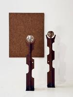 Two Big Floor Lamps Like Sculptures 1970’s 